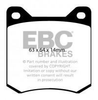 Klocki hamulcowe (przód) Ultimax DP156