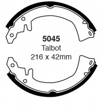Szczęki hamulcowe (przód)  5045