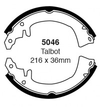 Szczęki hamulcowe (tyl)  5046