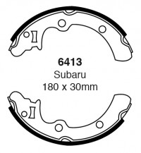 Szczęki hamulcowe (tyl)  6413