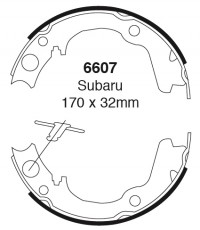 Szczęki hamulcowe (tyl)  6607