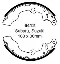 Szczęki hamulcowe (tyl)  6412