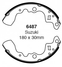 Szczęki hamulcowe (tyl)  6487