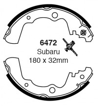 Szczęki hamulcowe (tyl)  6472