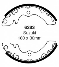 Szczęki hamulcowe (tyl)  6283
