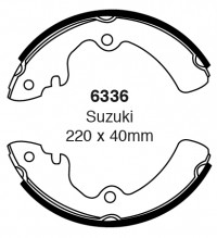 Szczęki hamulcowe (tyl)  6336