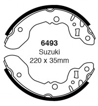 Szczęki hamulcowe (tyl)  6493