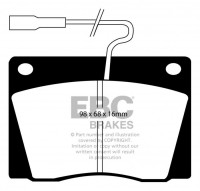 Klocki hamulcowe (przód) Ultimax DP1028