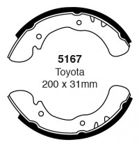 Szczęki hamulcowe (tyl)  5167