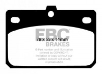 Klocki hamulcowe (przód) Ultimax DP166