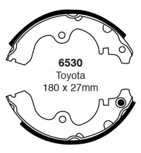 Szczęki hamulcowe (tyl)  6530