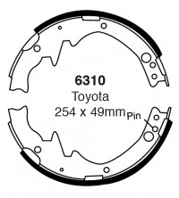 Szczęki hamulcowe (tyl)  6310