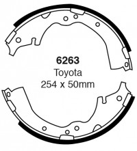 Szczęki hamulcowe (tyl)  6263
