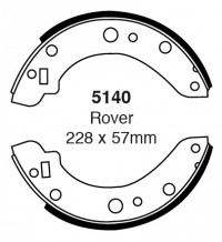 Szczęki hamulcowe (tyl)  5140