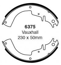 Szczęki hamulcowe (tyl)  6375