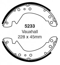 Szczęki hamulcowe (tyl)  5233