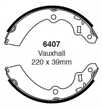 Szczęki hamulcowe (tyl)  6407