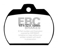 Klocki hamulcowe (przód) Ultimax DP184