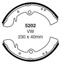 Szczęki hamulcowe (przód)  5202