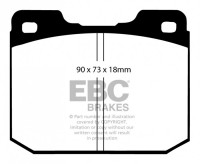 Klocki hamulcowe (przód) Ultimax DP175/2