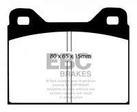 Klocki hamulcowe (przód) Ultimax DP135