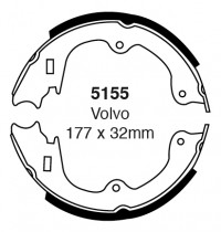 Szczęki hamulcowe (tyl)  5155