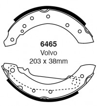 Szczęki hamulcowe (tyl)  6465