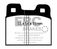 Klocki hamulcowe (tył) Ultimax DP218