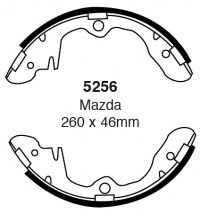 Szczęki hamulcowe (tyl)  5256