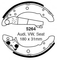 Szczęki hamulcowe (tyl)  5264
