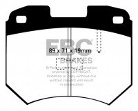 Klocki hamulcowe (przód) Ultimax DP274