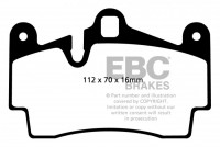 Klocki hamulcowe (tył) Ultimax DP1474