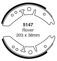 Szczęki hamulcowe (tyl)  5147