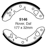 Szczęki hamulcowe (tyl)  5146