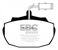 Klocki hamulcowe (przód) Ultimax DP471