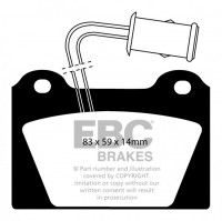 Klocki hamulcowe (przód) Ultimax DP398