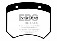 Klocki hamulcowe (przód) GreenStuff DP2102