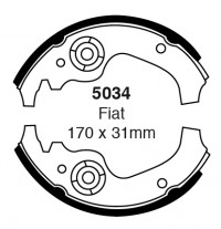 Szczęki hamulcowe (tyl)  5034