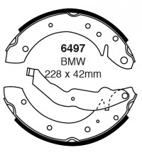 Szczęki hamulcowe (tyl)  6497