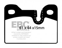 Klocki hamulcowe (tył) Ultimax DP342