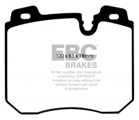 Klocki hamulcowe (przód) YellowStuff DP4886R