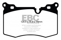 Klocki hamulcowe (przód) YellowStuff DP41854R