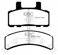 Klocki hamulcowe (przód) GreenStuff DP61273