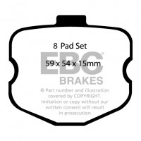 Klocki hamulcowe (tył) Ultimax DP1771/2