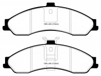 Klocki hamulcowe (przód) Ultimax DP1505