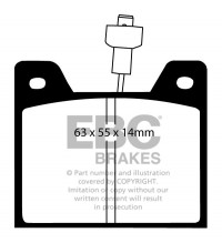 Klocki hamulcowe (przód) Ultimax DP292