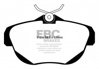 Klocki hamulcowe (tył) DPC DPC1971