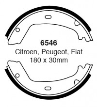 Szczęki hamulcowe (tyl)  6546