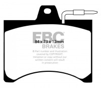 Klocki hamulcowe (przód) Ultimax DP349