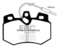 Klocki hamulcowe (przód) Ultimax DP575/4